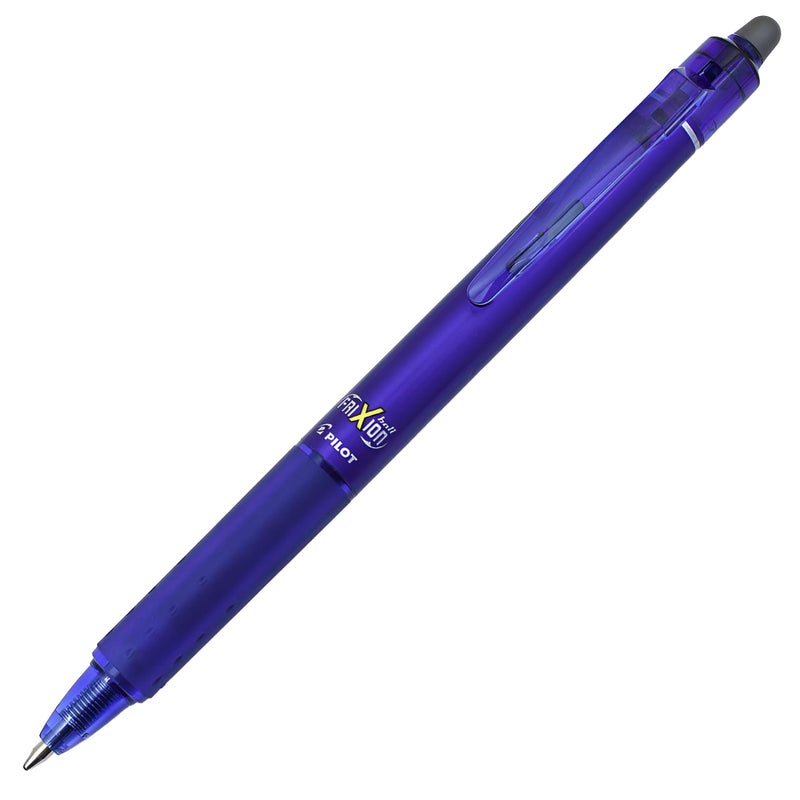 Pilot Frixion Clicker Retractable Erasable Rollerball 0.7 mm Tip - Blue, Single Pen - Image 1